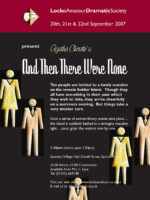 A4 And Then There Were Poster